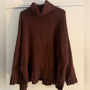 Dark maroon sweater